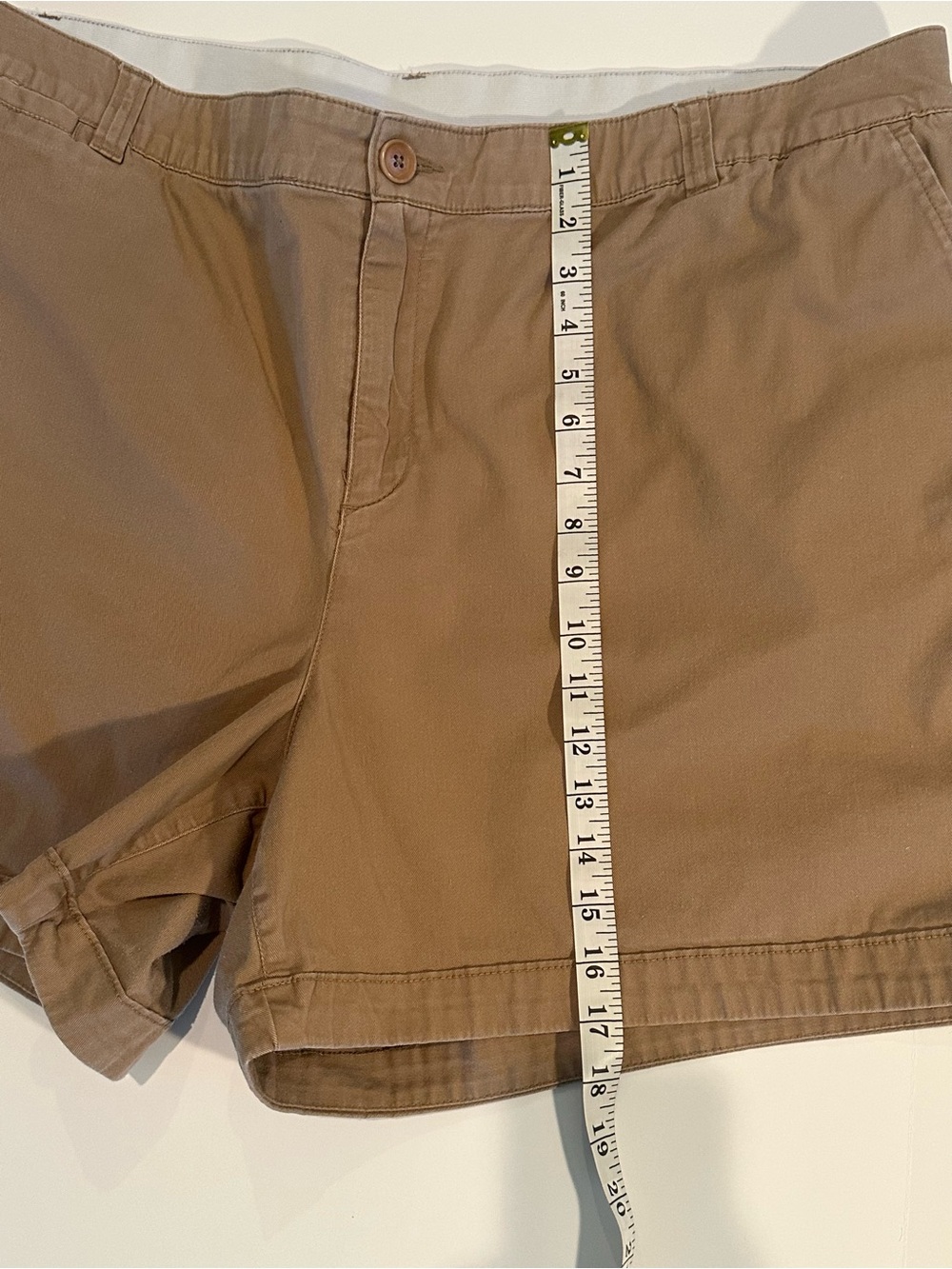 Lane Bryant Brown Chino Shorts - Picture 3 of 7